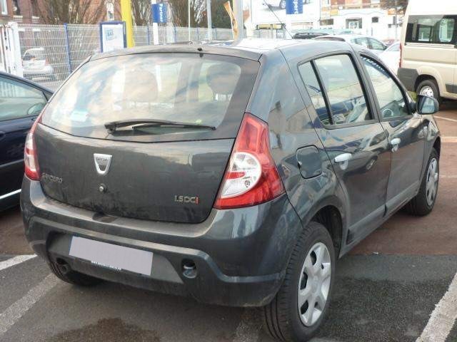 SANDERO type 1 - 5 portes 2007-2012